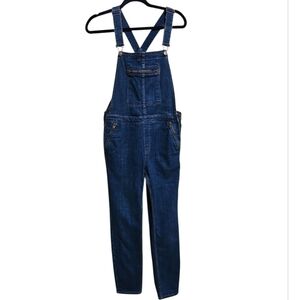 Free People Kiley Denim Jeans Overalls Sz 28 x 28 Womens